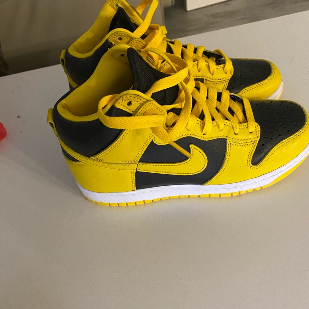 Nike dunk high varsity size 5.5Y